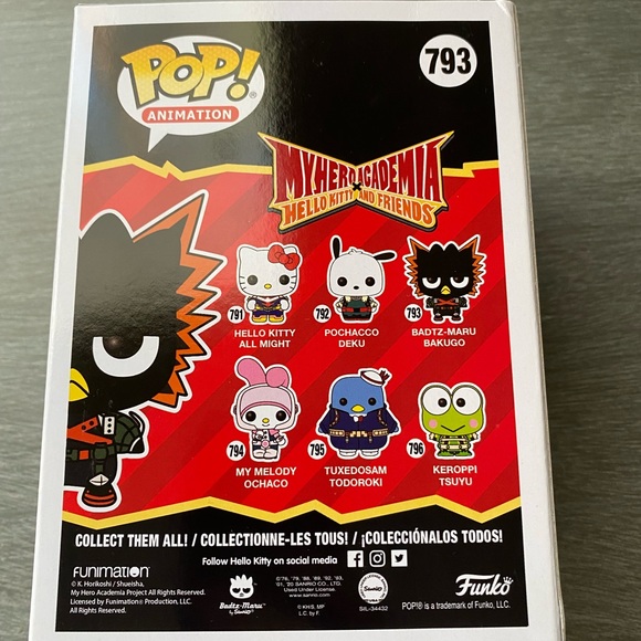 Funko Pop My Hero Academia Batz Maru - Picture 3 of 4